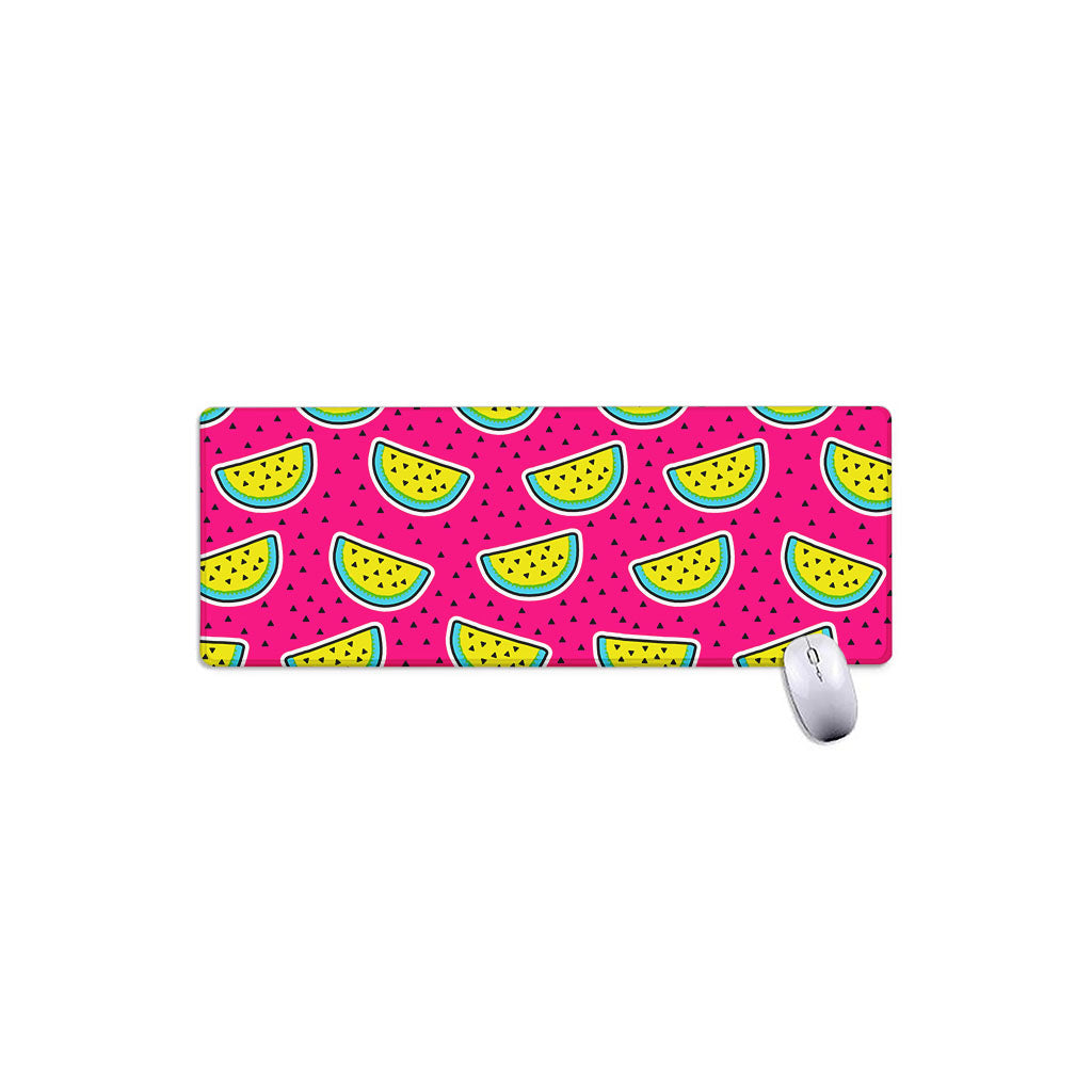 Purple Fancy Watermelon Pattern Print Extended Mouse Pad
