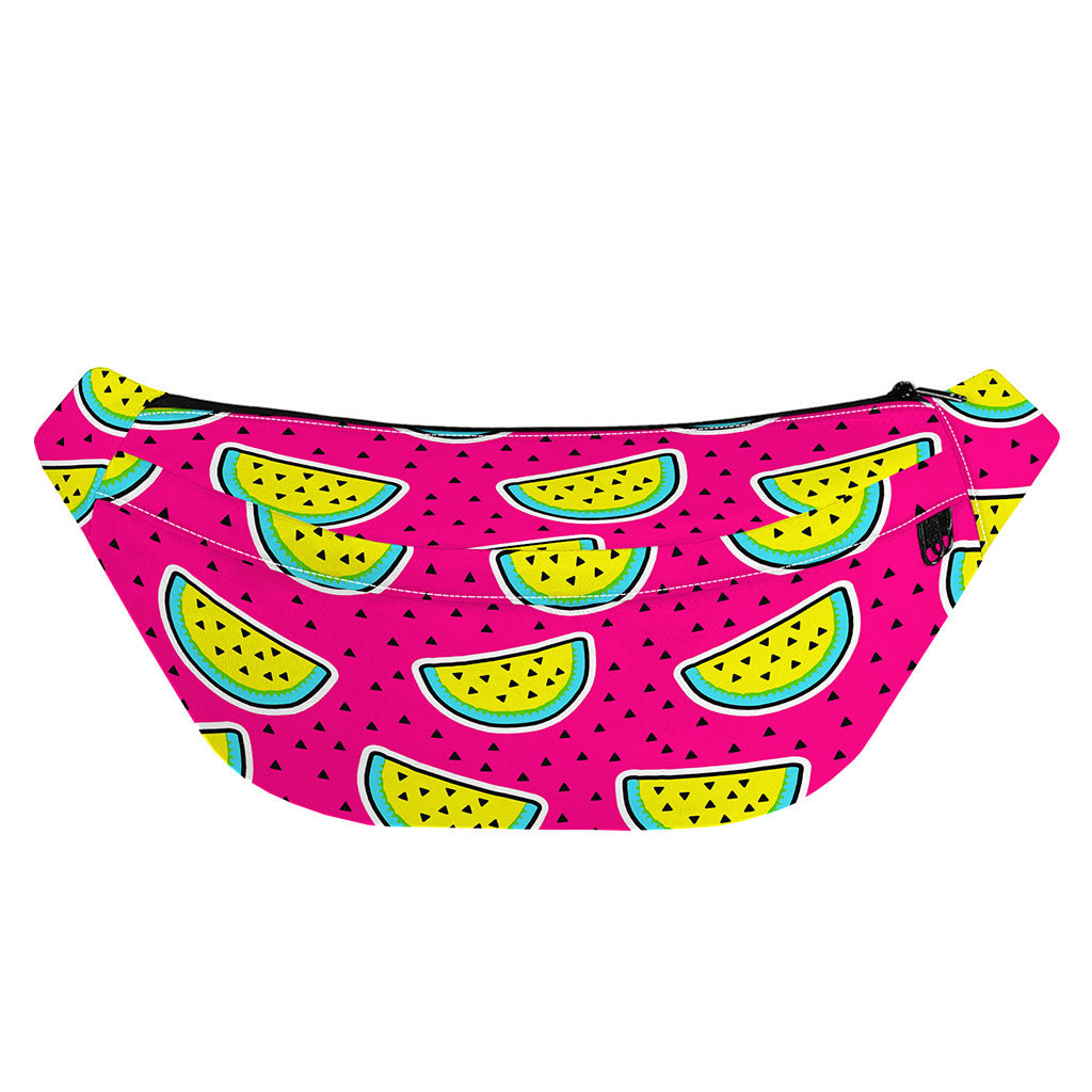 Purple Fancy Watermelon Pattern Print Fanny Pack