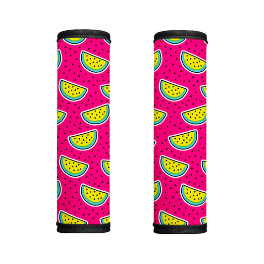 Purple Fancy Watermelon Pattern Print Handle Covers