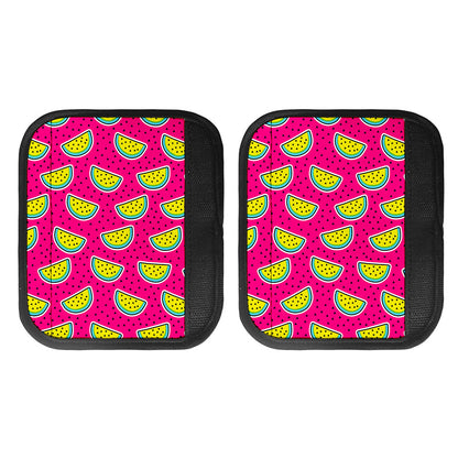 Purple Fancy Watermelon Pattern Print Handle Covers