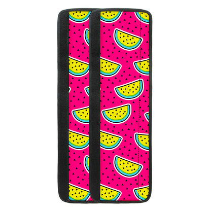 Purple Fancy Watermelon Pattern Print Refrigerator Handle Covers