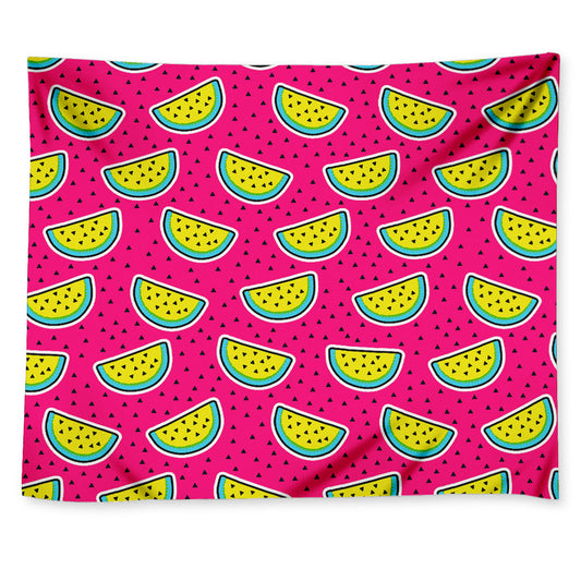 Purple Fancy Watermelon Pattern Print Tapestry