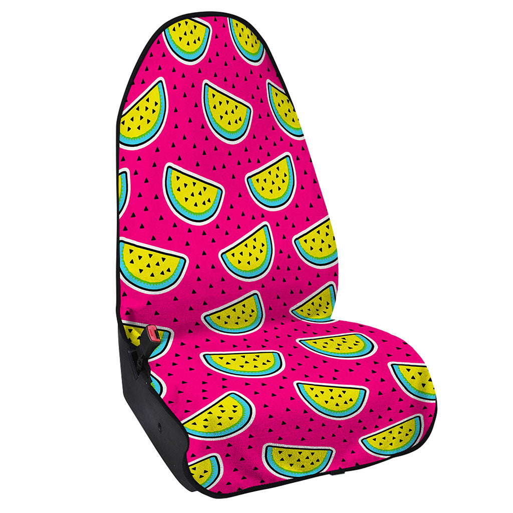Purple Fancy Watermelon Pattern Print Waterproof Car Seat Cover