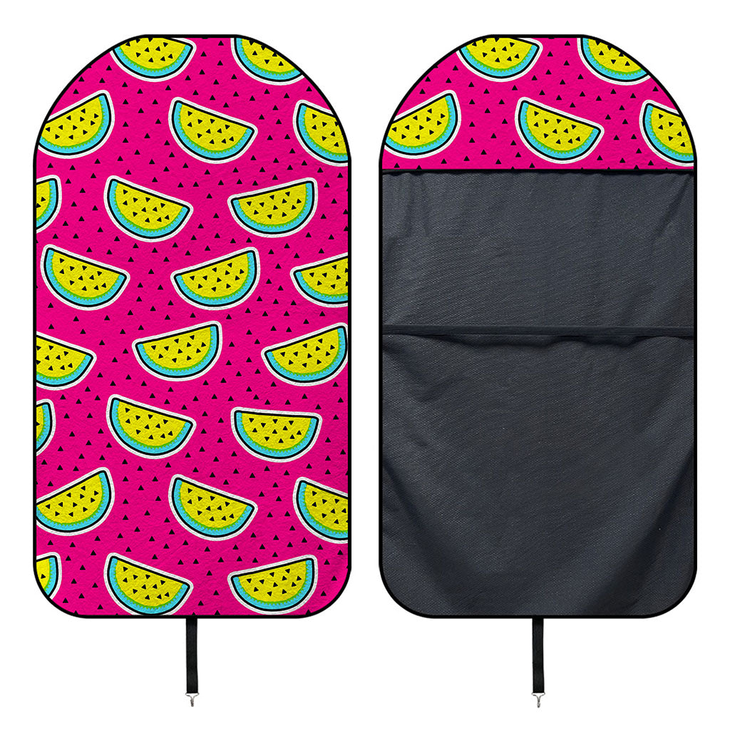 Purple Fancy Watermelon Pattern Print Waterproof Car Seat Cover