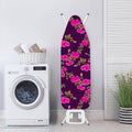 Purple Floral Flower Pattern Print Ironing Board Cover