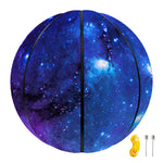 Purple Galaxy Space Blue Starfield Print Basketball