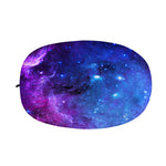 Purple Galaxy Space Blue Starfield Print Car Side Mirror Covers