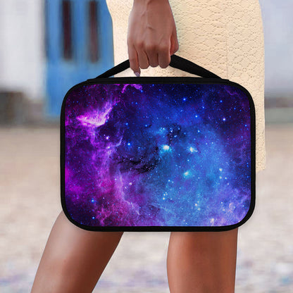 Purple Galaxy Space Blue Starfield Print Classic Bible Case