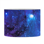 Purple Galaxy Space Blue Starfield Print Drum Lamp Shade