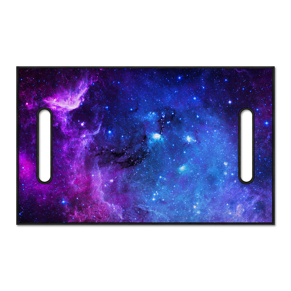 Purple Galaxy Space Blue Starfield Print Golf Cart Seat Cover