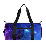 Purple Galaxy Space Blue Starfield Print Gym Bag