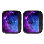 Purple Galaxy Space Blue Starfield Print Handle Covers
