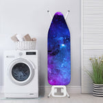 Purple Galaxy Space Blue Starfield Print Ironing Board Cover