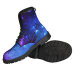 Purple Galaxy Space Blue Starfield Print Backpack