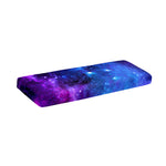 Purple Galaxy Space Blue Starfield Print Piano Keyboard Cover