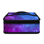 Purple Galaxy Space Blue Starfield Print Small Lunch Bag