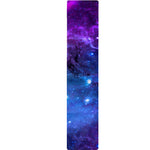 Purple Galaxy Space Blue Starfield Print Table Runner