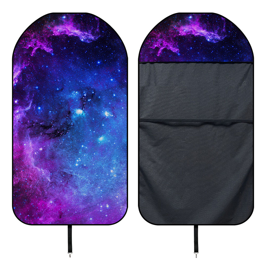 Purple Galaxy Space Blue Starfield Print Waterproof Car Seat Cover