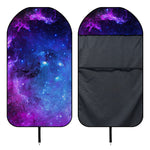 Purple Galaxy Space Blue Starfield Print Waterproof Car Seat Cover