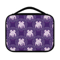 Purple Gemini Zodiac Pattern Print Classic Bible Case
