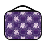 Purple Gemini Zodiac Pattern Print Classic Bible Case