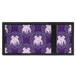 Purple Gemini Zodiac Pattern Print Trifold Wallet