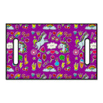 Purple Girly Unicorn Pattern Print Golf Cart Seat Cover