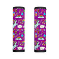 Purple Girly Unicorn Pattern Print Handle Covers