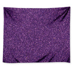 Purple Glitter Artwork Print (NOT Real Glitter) Tapestry