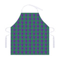 Purple Grape Pattern Print Adjustable Apron