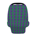 Purple Grape Pattern Print Baby Seat Cover