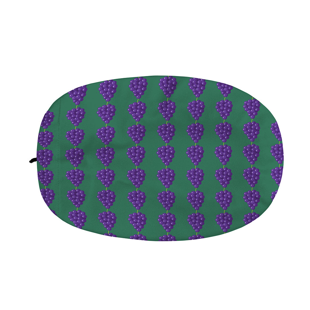 Purple Grape Pattern Print Car Side Mirror Covers