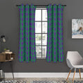 Purple Grape Pattern Print Grommet Curtain Panels