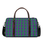 Purple Grape Pattern Print Duffle Bag