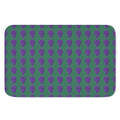 Purple Grape Pattern Print Indoor Door Mat