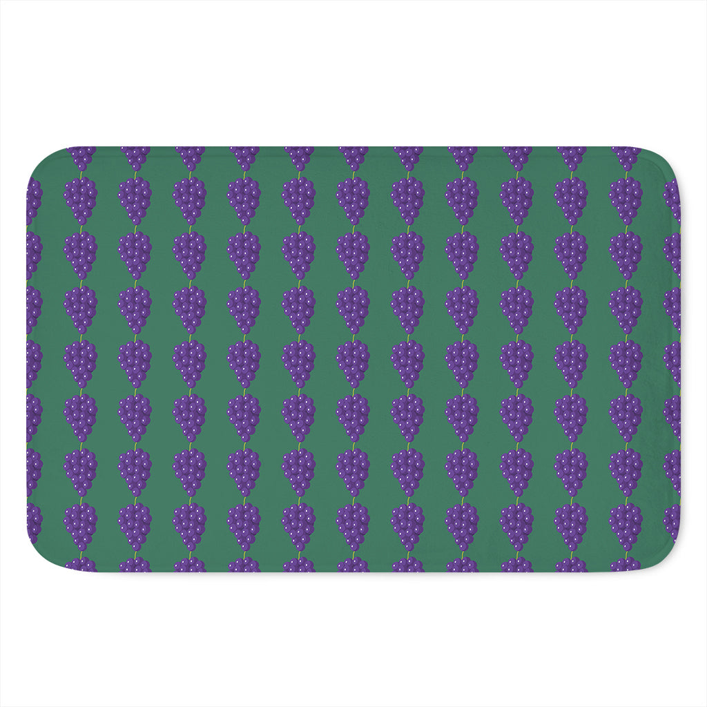 Purple Grape Pattern Print Indoor Door Mat