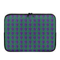 Purple Grape Pattern Print Laptop Sleeve