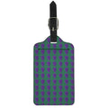 Purple Grape Pattern Print Luggage Tag