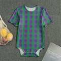 Purple Grape Pattern Print Men's Bodysuit