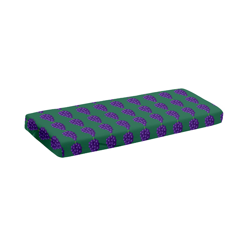 Purple Grape Pattern Print Piano Keyboard Cover