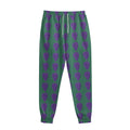 Purple Grape Pattern Print Sweatpants