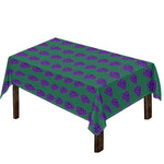Purple Grape Pattern Print Tablecloth
