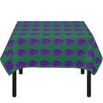 Purple Grape Pattern Print Tablecloth