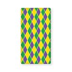 Purple Green And Yellow Mardi Gras Print Baby Crib Sheet