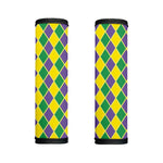 Purple Green And Yellow Mardi Gras Print Handle Covers