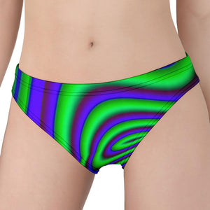 Purple Green Psychedelic Trippy Print Women's Panties