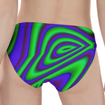 Purple Green Psychedelic Trippy Print Women's Panties