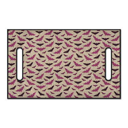 Purple Halloween Bat Pattern Print Golf Cart Seat Cover