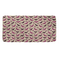 Purple Halloween Bat Pattern Print Towel