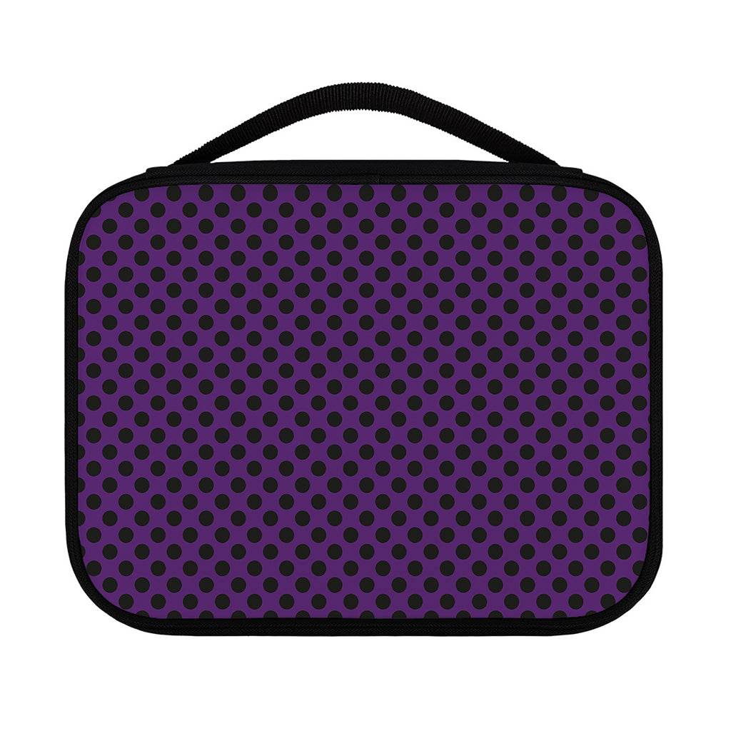 Purple Halloween Pattern Print Classic Bible Case